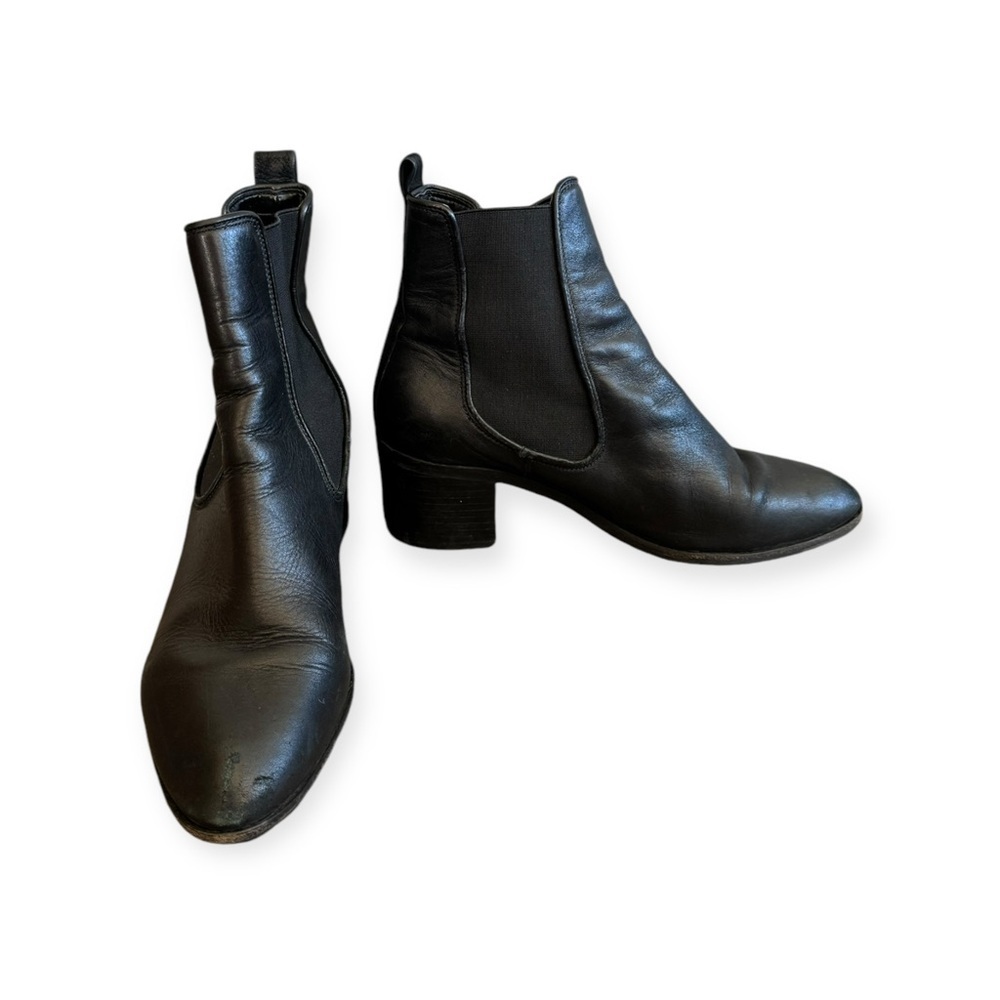 DUNE boots ankle booties black Size 38 US 7 / 7.5
